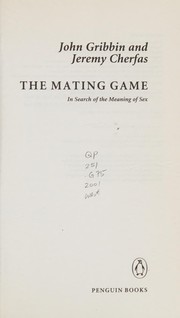 Cover of: Mating Game: In Search of the Meaning of Sex