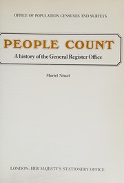 Cover of: People count: a history of the General Register Office