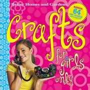 Crafts for girls only by Susan M. Banker