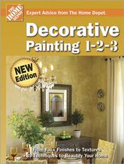 Cover of: Decorative Painting 1-2-3 (Home Depot 1-2-3)