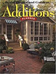 Cover of: Additions planner by [editor, Vicki Christian].