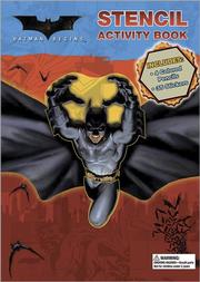 Cover of: Batman Begins Stencil Activity Book by Victoria Forlini