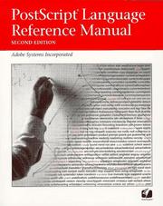 Cover of: PostScript Language Reference Manual by Ed Taft