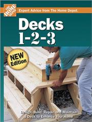 Cover of: Decks 1-2-3 (The Home Depot)