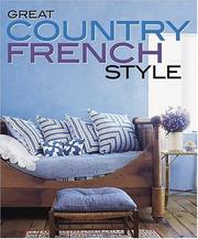 Cover of: Great Country French Style