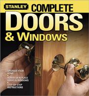 Cover of: Complete Doors and Windows (Stanley Complete)