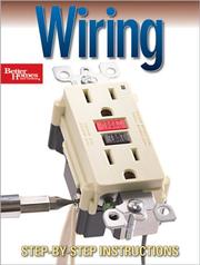 Cover of: Wiring by Better Homes and Gardens, Larry Johnston