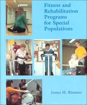 Cover of: Fitness and rehabilitation programs for special populations