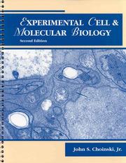 Cover of: Experimental cell & molecular biology