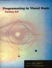 Cover of: Programming in Visual Basic, version 4.0 | Julia Case Bradley