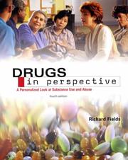 Cover of: Drugs in perspective by Richard Fields