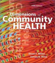 Cover of: Dimensions of community health by Dean F. Miller