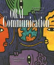 Cover of: Oral communication