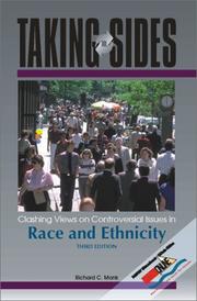 Cover of: Taking Sides by Richard C. Monk