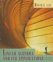 Cover of: Linear Algebra and Its Applications/With Study Guide by David C. Lay
