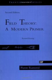 Field theory by Pierre Ramond