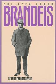 Cover of: Brandeis by Philippa Strum