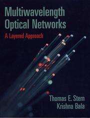 Cover of: Multiwavelength Optical Networks by Thomas E. Stern, Krishna Bala