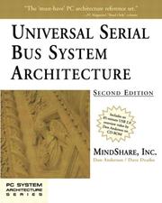 Universal Serial Bus system architecture by Anderson, Don, MindShare Inc., Don Anderson