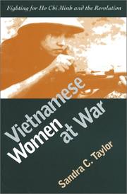 Cover of: Vietnamese women at war by Sandra C. Taylor