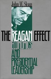 Cover of: The Reagan effect by John W. Sloan