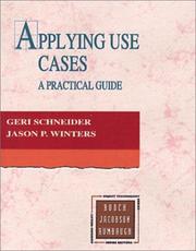Cover of: Applying use cases: a practical guide