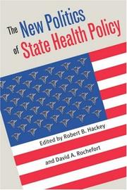 Cover of: The New Politics of State Health Policy