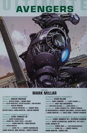 Cover of: Ultimate Comics Avengers by Mark Millar Omnibus by Mark Millar, Carlos Pacheco, Leinil Yu, Steve Dillon