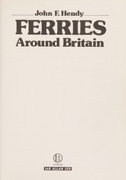 Cover of: Ferries by John Hendy