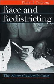 Cover of: Race and Redistricting: The Shaw-Cromartie Cases (Landmark Law Cases and American Society)