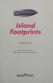 Cover of: Island Footprints by Jillian Powell, Cliff Moon, Lorraine Petersen, Aleksandar Sotirovski