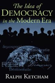 Cover of: The Idea of Democracy in the Modern Era
