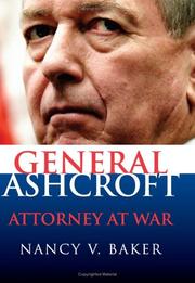 Cover of: General Ashcroft: Attorney at War