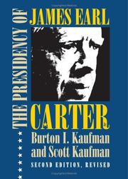 Cover of: The Presidency of James Earl Carter, Jr. (American Presidency Series)