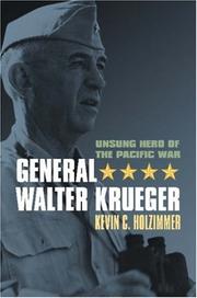 Cover of: General Walter Krueger by Kevin C. Holzimmer