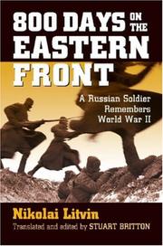 Cover of: 800 Days on the Eastern Front by Nikolai Litvin