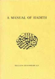 Cover of: A Manual of Hadith by Muhammad Ali