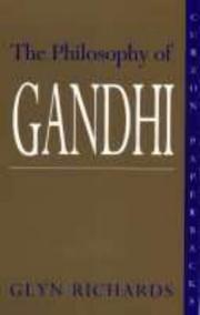 Cover of: The Philosophy of Gandhi by Glyn Richards