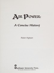 Cover of: Air power: a concise history