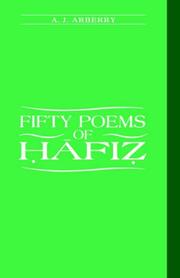 Cover of: Fifty poems of Ḥāfiẓ