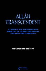 Allah Transcendent by Ian Rich Netton