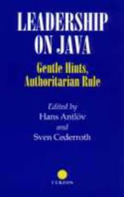 Cover of: Leadership on Java: Gentle Hints, Authoritarian Rule (Nordic Institute of Asian Studies : Studies in Asian Topics, No 16)