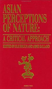 Cover of: Asian perceptions of nature: a critical approach