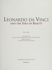 Cover of: Leonardo Da Vinci and the Idea of Beauty