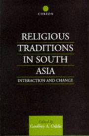 Cover of: Religious traditions in South Asia by edited by Geoffrey A. Oddie.