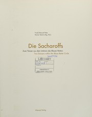 Cover of: Die Sacharoffs: zwei Tänzer aus dem Umkreis des Blauen Reiters = Two dancers within the Blaue Reiter Circle