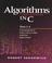 Cover of: Algorithms in C