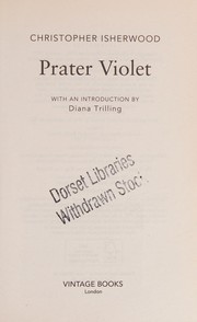 Cover of: Prater Violet by Christopher Isherwood