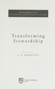 Cover of: Transforming stewardship