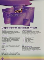Cover of: Reconciliation /c [Mary Beth Jambor, writer ; Jacquie Jambor, Diane Lampitt, contributing writers].